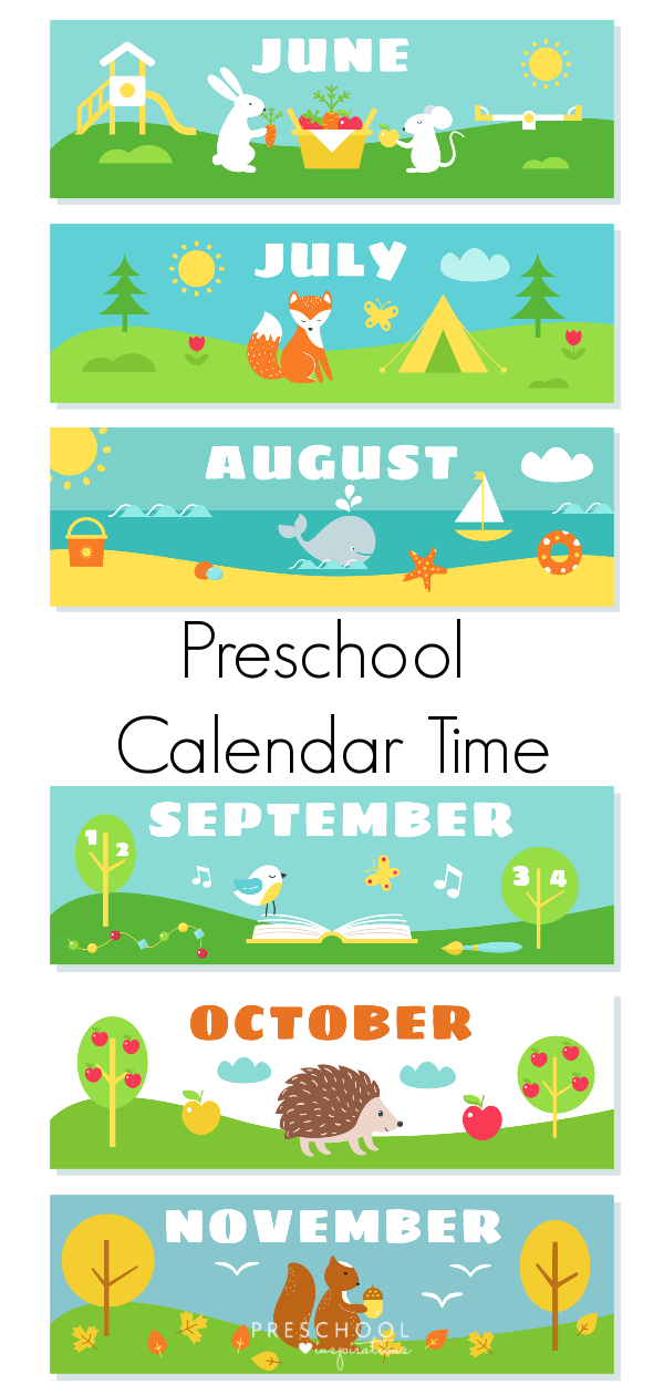Making Calendar Time Meaningful - Preschool Inspirations