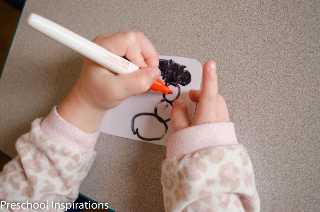 Winter Writing Center Name Tags by Preschool Inspirations-4
