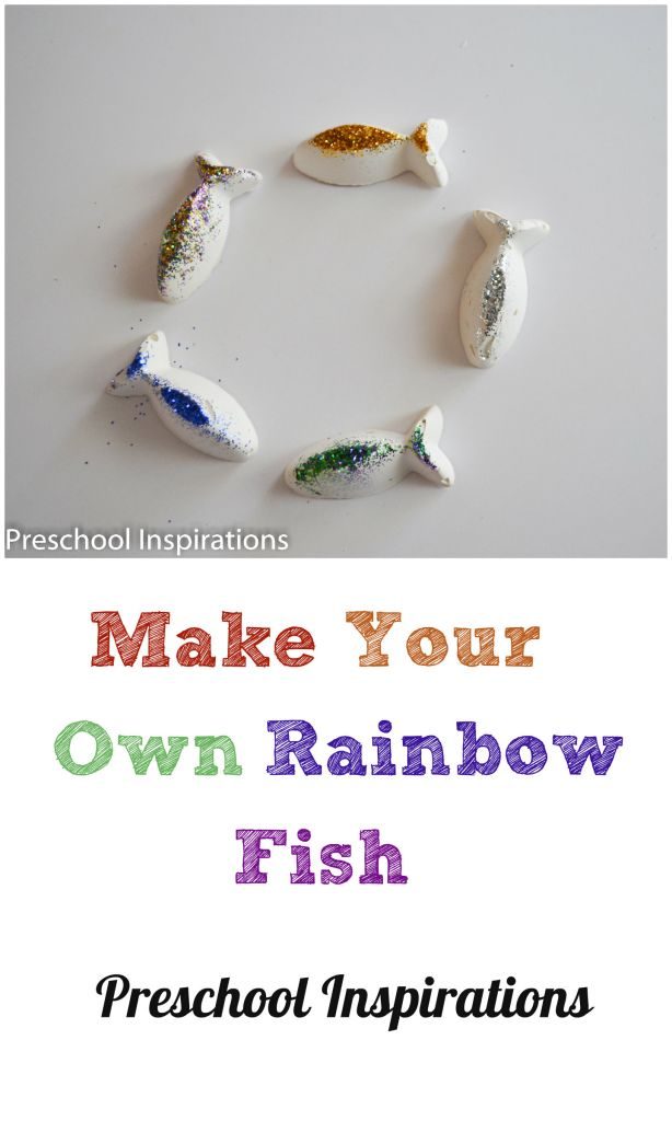 Make Your Own Rainbow Fish by Preschool Inspirations