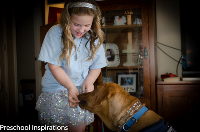 A Girl and Her Lifesaving Dog ~ Preschool Inspirations