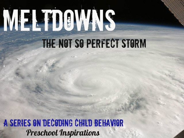 Meltdowns -- The Not So Perfect Storm