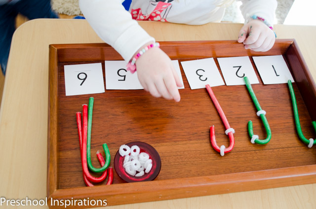 Candy Cane Stripe Counting by Preschool Inspirations-4