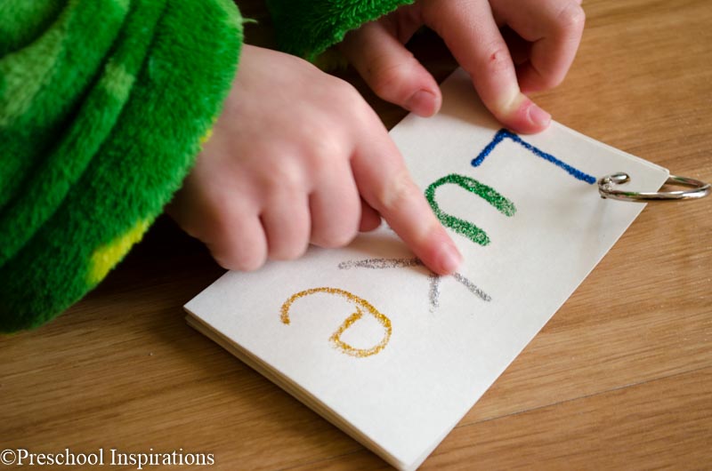 Tactile Name Writing Activity for daily name practice