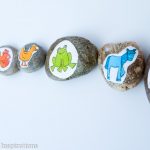 Brown Bear Story Stones with FREE printable - Preschool Inspirations-3