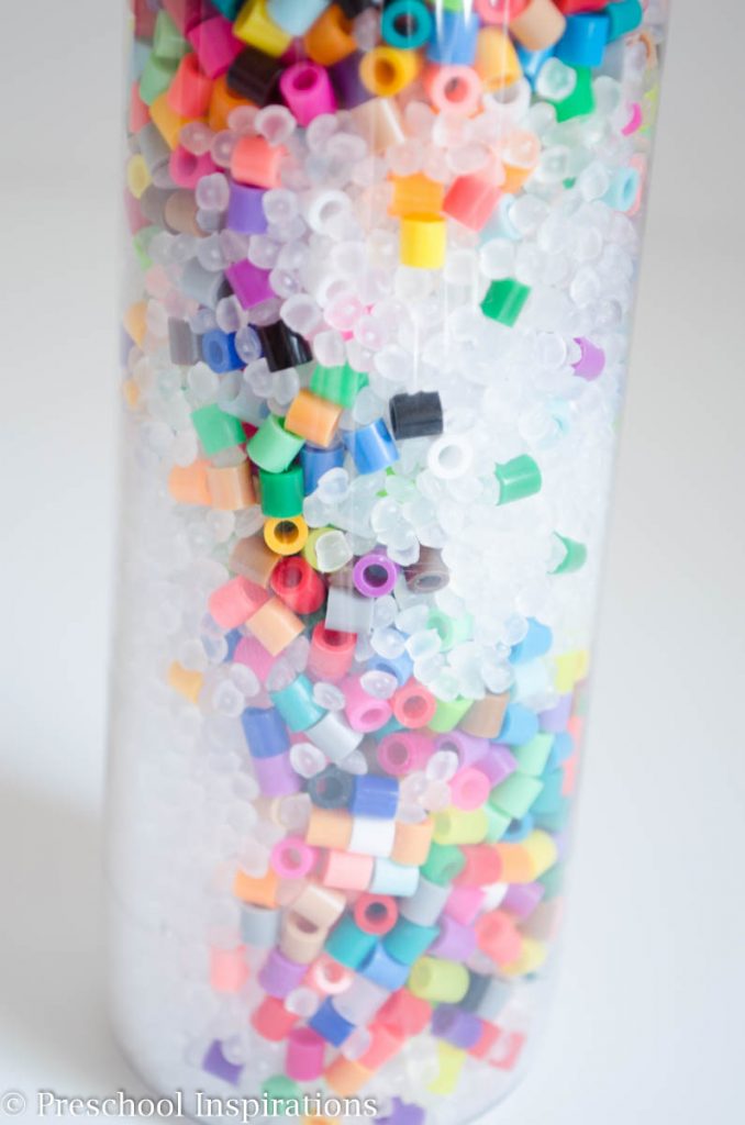 Musical Shaker Discovery Bottle with Beads