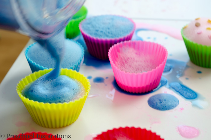 Soap Foam Cupcake Station by Preschool Inspirations-13