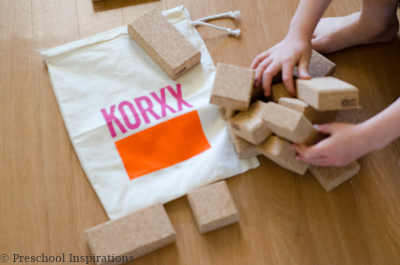Block play is an amazing way for children to learn STEAM and for open-ended play. These quiet blocks are perfect for balancing, and they are soft and lightweight.