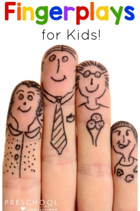 These fingerplays for kids are some of the best way to help children transition to circle time!