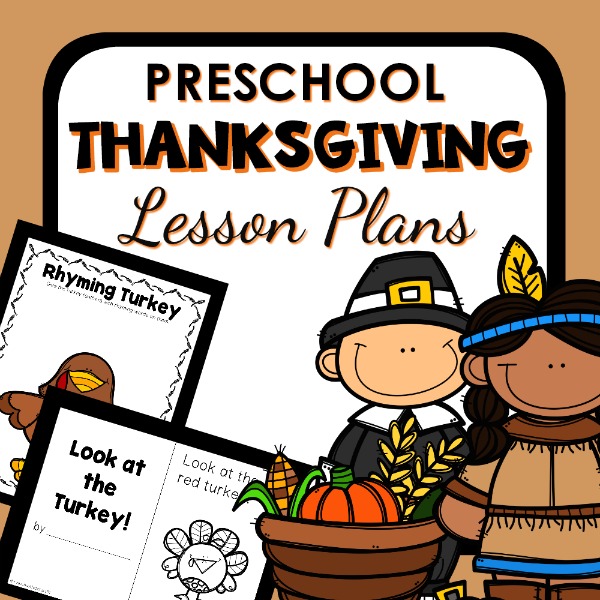 cover image for preschool thanksgiving lesson plans
