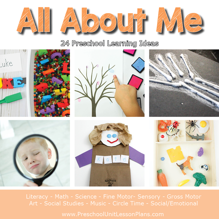 All About Me Ideas and Activities for Preschool ...