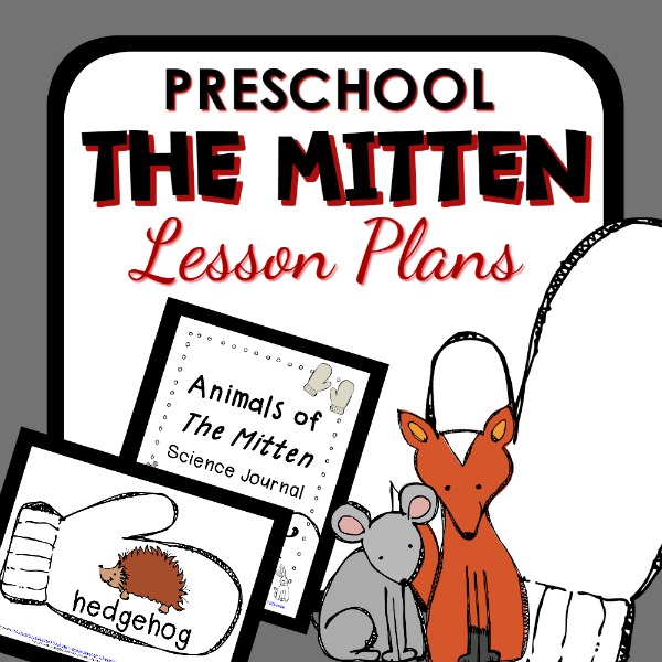 cover image for preschool the mitten lesson plans