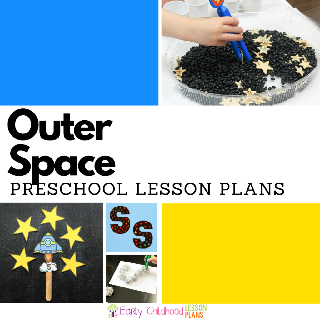 cover image for Preschool Lesson Plans Space