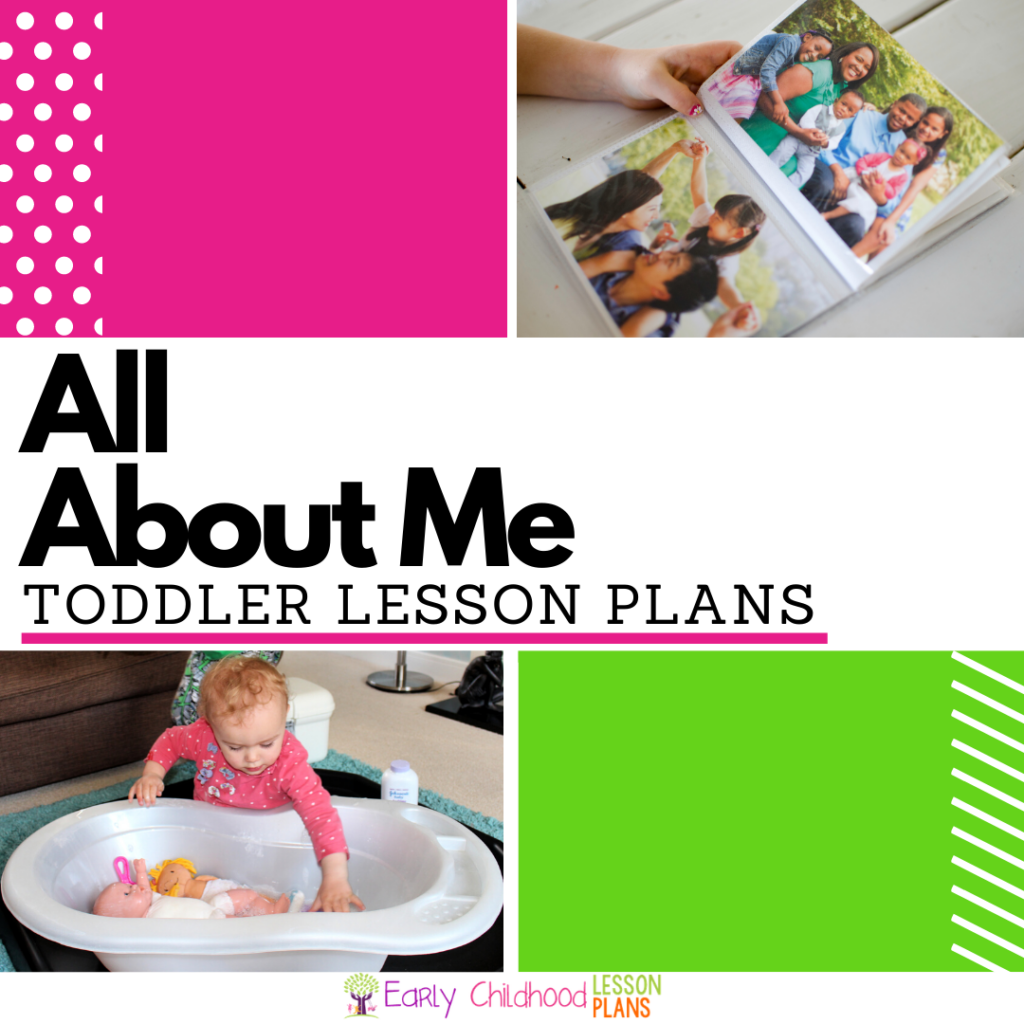 cover image for All About Me Toddler Lesson Plans