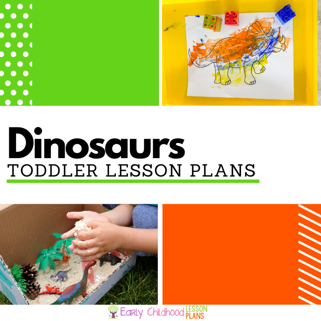 Cover image for Toddler Dinosaurs Lesson Plans