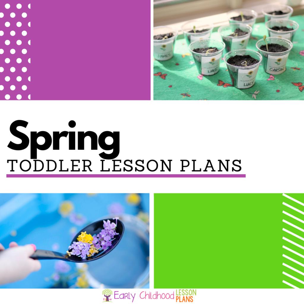 cover image for Toddler Spring lesson plans
