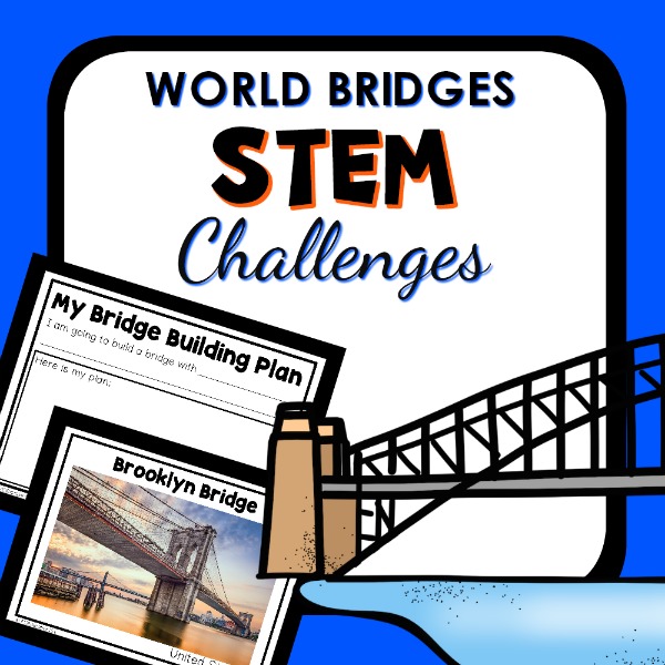 cover image for world bridges stem challenges