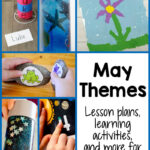 End the school year, or keep the learning going this summer, with May Preschool Themes! Explore great themes like ocean theme, beach theme, flower theme, and summer theme. There's lesson plans, hands-on learning activities, crafts, and more for each!