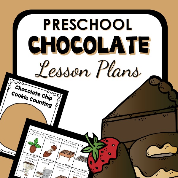 cover image for preschool chocolate lesson plans