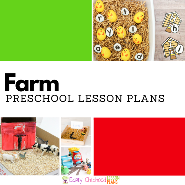 Cover image for Preschool Farm Lesson Plans