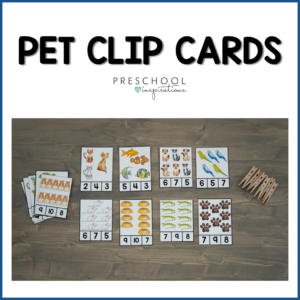 cover image for pet clip cards