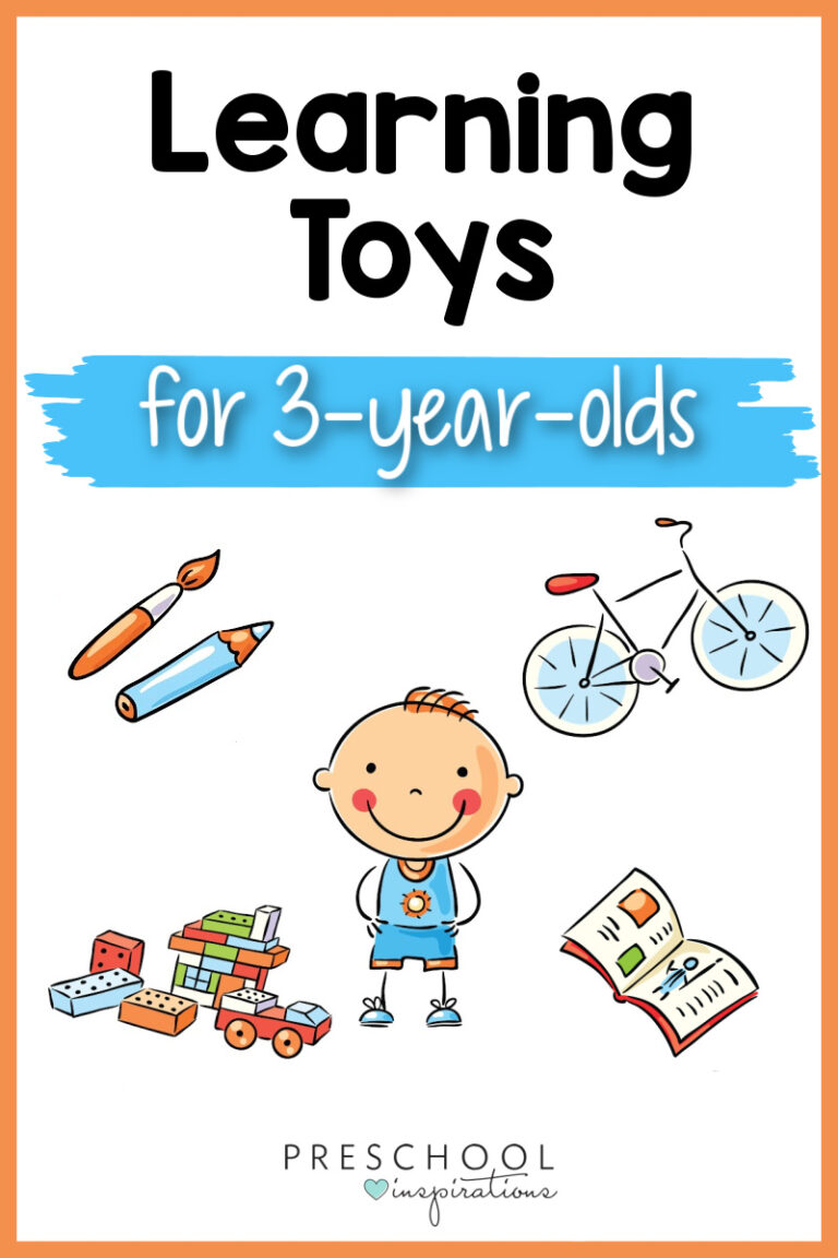 Learning Toys for 3 Year Olds - Preschool Inspirations