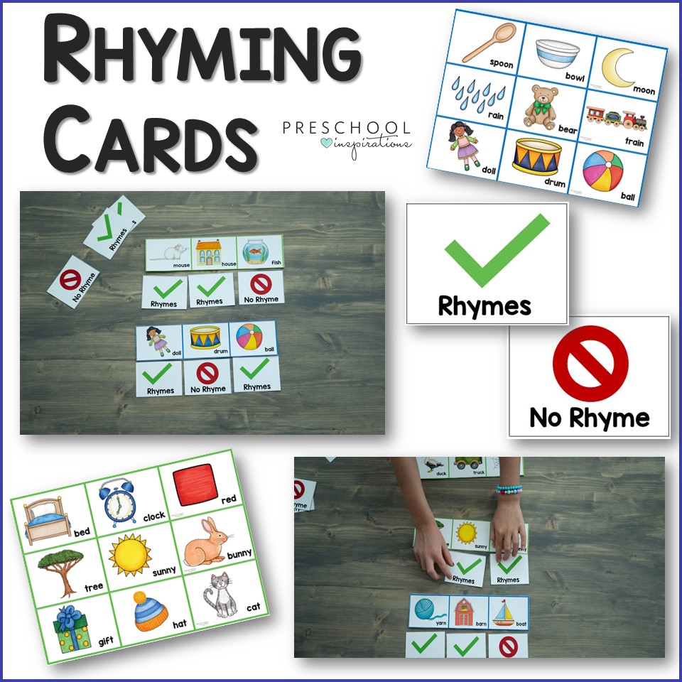 cover image for rhyming picture cards product
